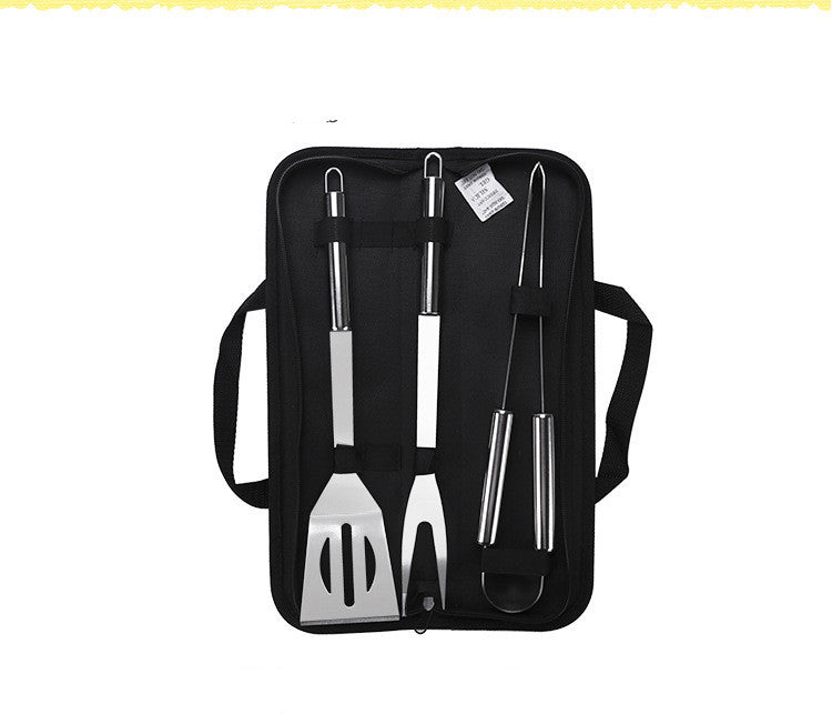 20-teiliges BBQ Grillbesteck Set – Edelstahl Grillzubehör mit Gabel, Wender, Zan