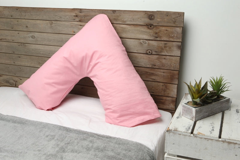 V-pillow with pillowcase in the color of your choice
