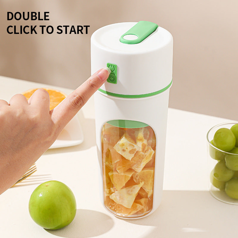 Elektrischer Smoothie-Mixer – Kabelloser USB-Entsafter für Obst, Orangen & Säfte