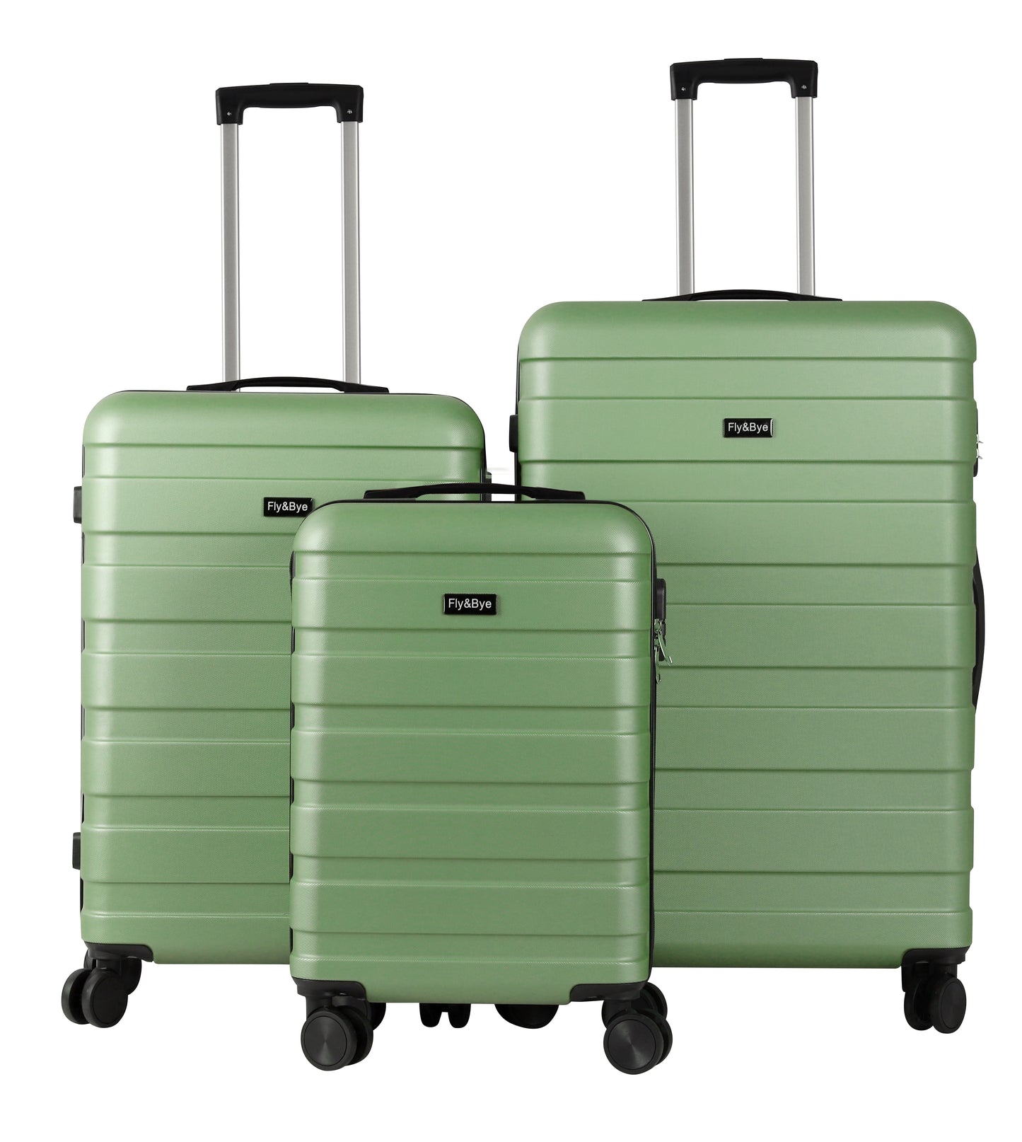 Kofferset 3 Teilig Hartschale Leicht ABS+PC Erweiterbar Reisekoffer Haltbar Trolley Handgepäck Sets mit TSA Schloss und 4 Rollen