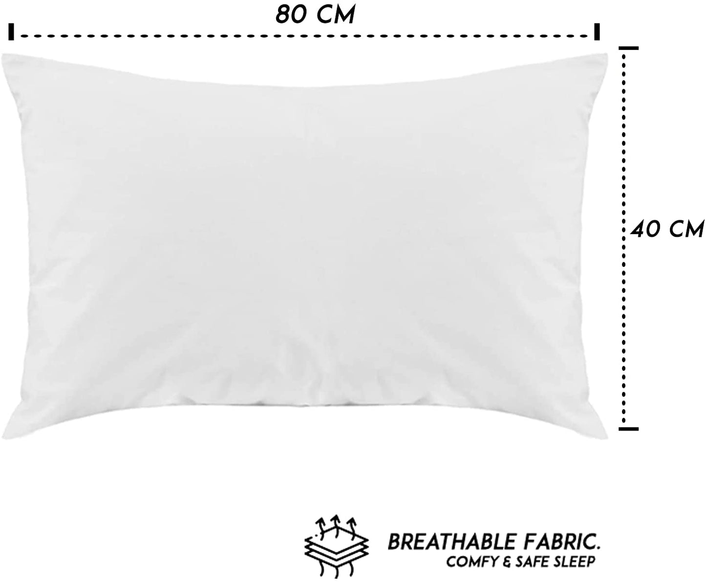 Home decor premium quality pillows, 100% cotton pillows, made in Germany, hotel quality