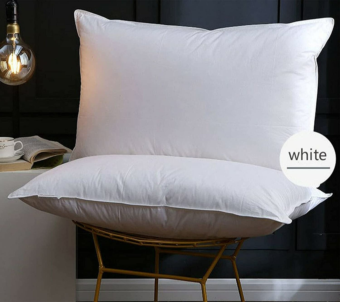 Home decor premium quality pillows, 100% cotton pillows, made in Germany, hotel quality