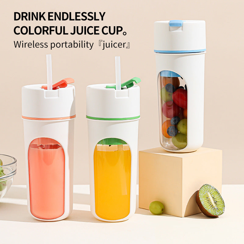 Elektrischer Smoothie-Mixer – Kabelloser USB-Entsafter für Obst, Orangen & Säfte