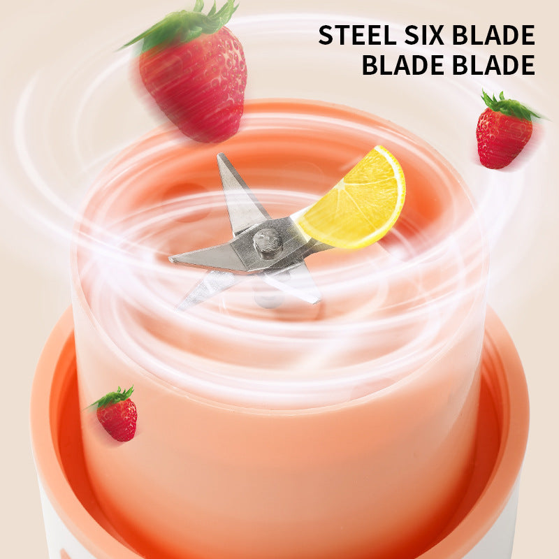 Elektrischer Smoothie-Mixer – Kabelloser USB-Entsafter für Obst, Orangen & Säfte