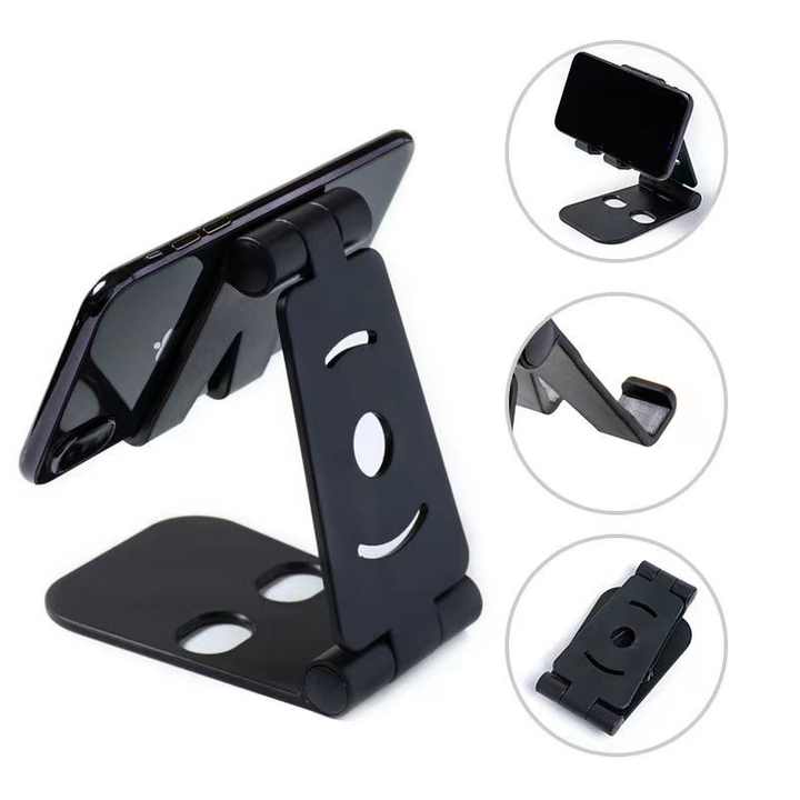 Premium Faltbare Handy- & Tablet-Halterung–Perfekt für Zuhause, Büro & Unterwegs