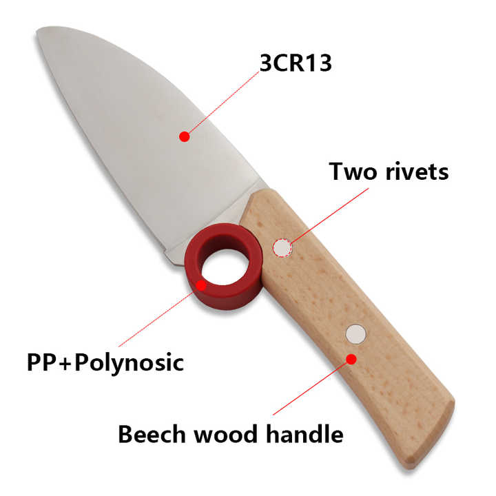 Market Stylez 3-piece children's knife set