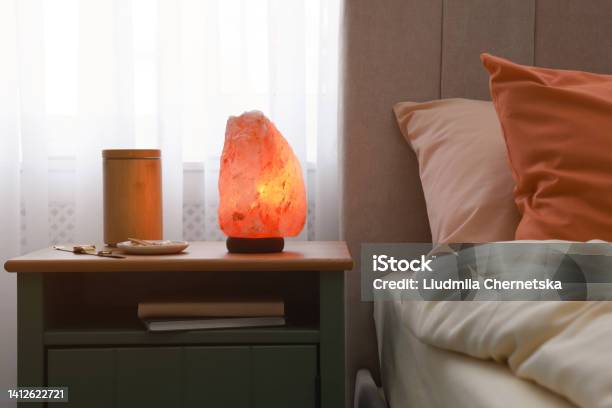 Himalaya Salzlampe - USB wechselnder Farbe Lampe