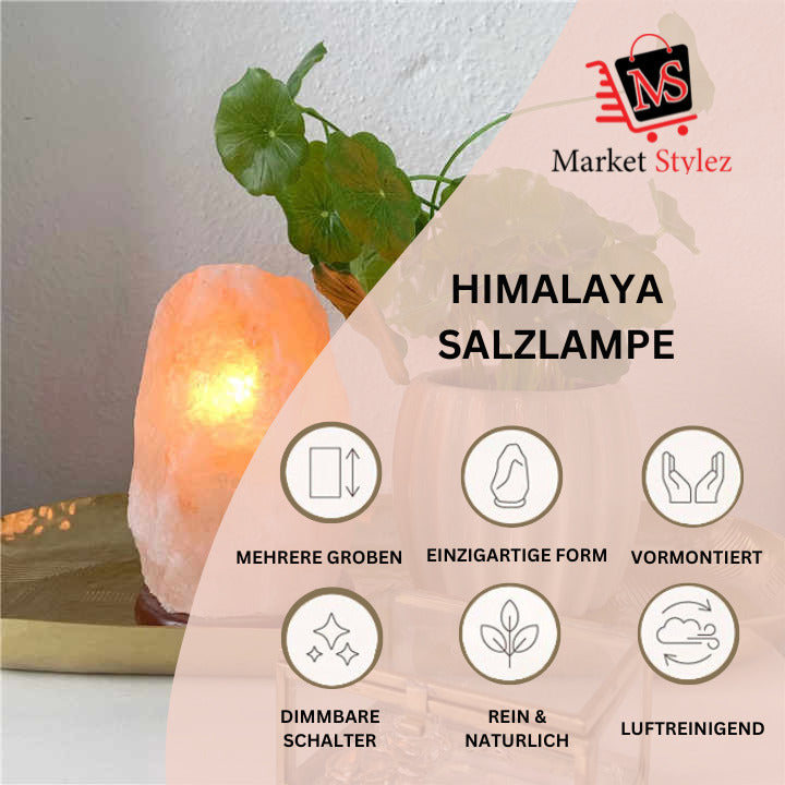 Himalaya Salzlampe - Natürlich