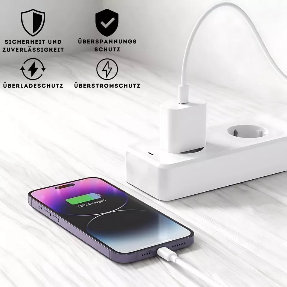 USB C Kabel Weiß 1M Pack, PD 60W USB C auf USB C Schnellladekabel für iPhone 16/16 Pro/16 Plus/15/15 Pro/15 Pro Max, iPad 10th Gen, iPad Air/Pro, MacBook Air/Pro etc