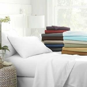 Premium microfiber fitted sheets - 4 sizes, 16 colors, 135 g/m²