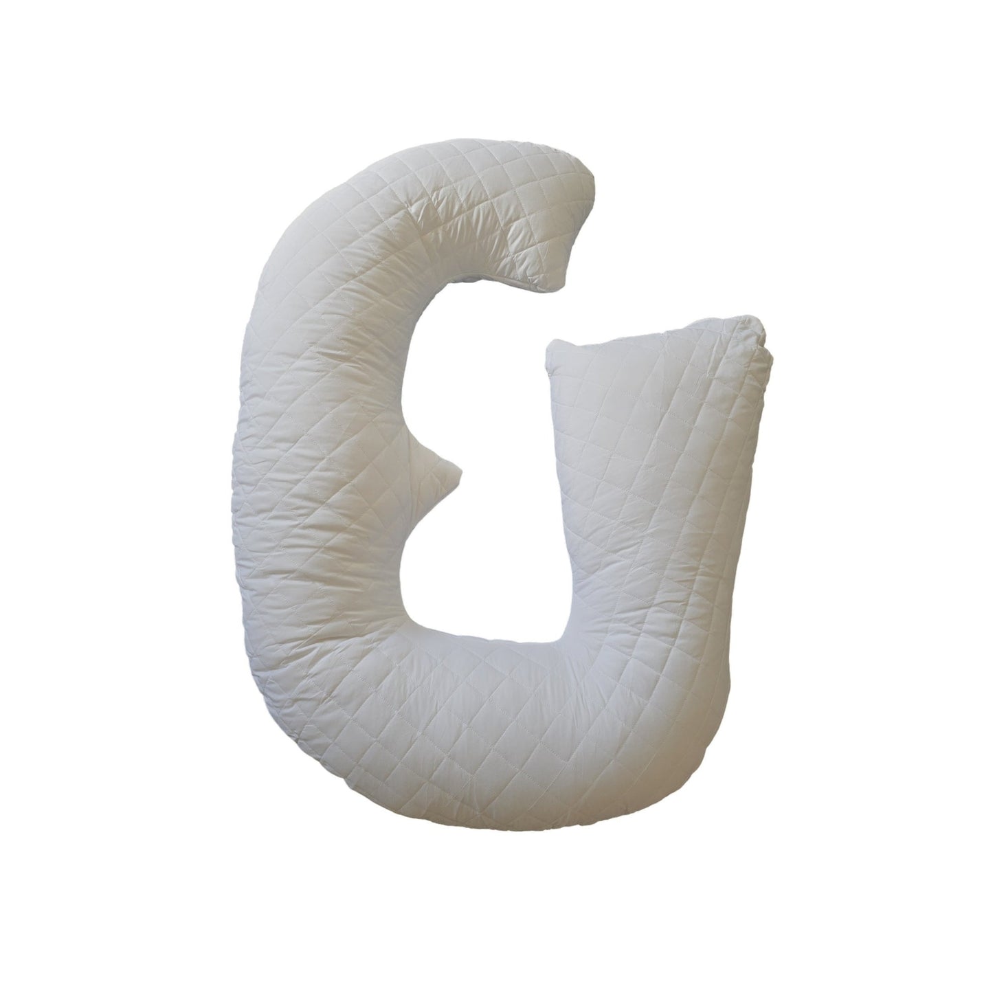 12ft Premium J-shaped pregnancy and full body support pillow with high density foam filling - Made in Germany