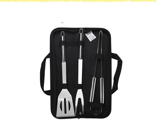20-teiliges BBQ Grillbesteck Set – Edelstahl Grillzubehör mit Gabel, Wender, Zan