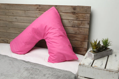 V-pillow with pillowcase in the color of your choice