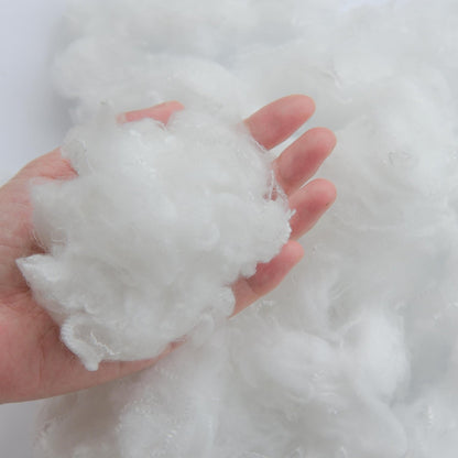 Hollow fibre, filling wadding - hollow fibre bag, 100% fresh fibre material Oeko TEX Standard