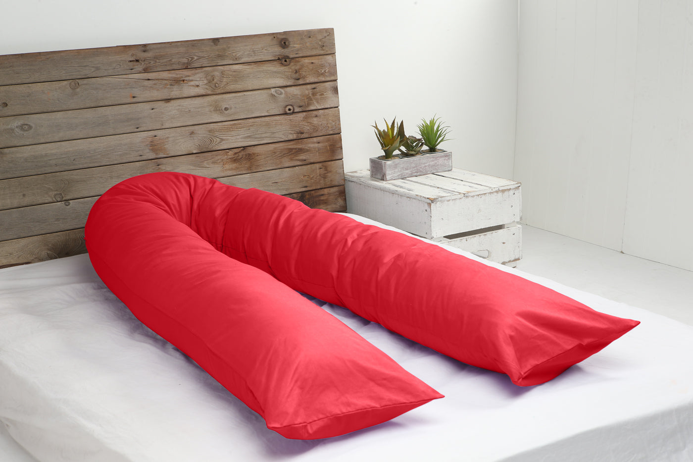 Premium 12ft U-shaped pregnancy pillow - Made in Germany, 3kg soft hollow fiber