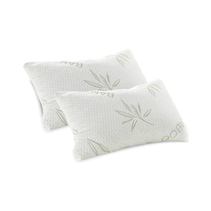 Home Decor Premium Quality Bamboo and Memory Pillow, Bamboo Sleeping Pillow