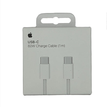 USB C Kabel Weiß 1M Pack, PD 60W USB C auf USB C Schnellladekabel für iPhone 16/16 Pro/16 Plus/15/15 Pro/15 Pro Max, iPad 10th Gen, iPad Air/Pro, MacBook Air/Pro etc