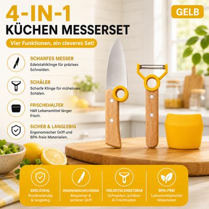Market Stylez 3-teiliges Kindermesserset
