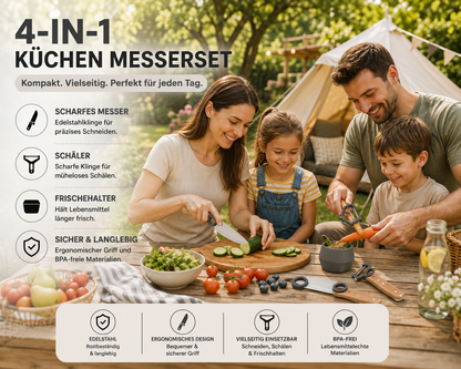 Market Stylez 3-teiliges Kindermesserset