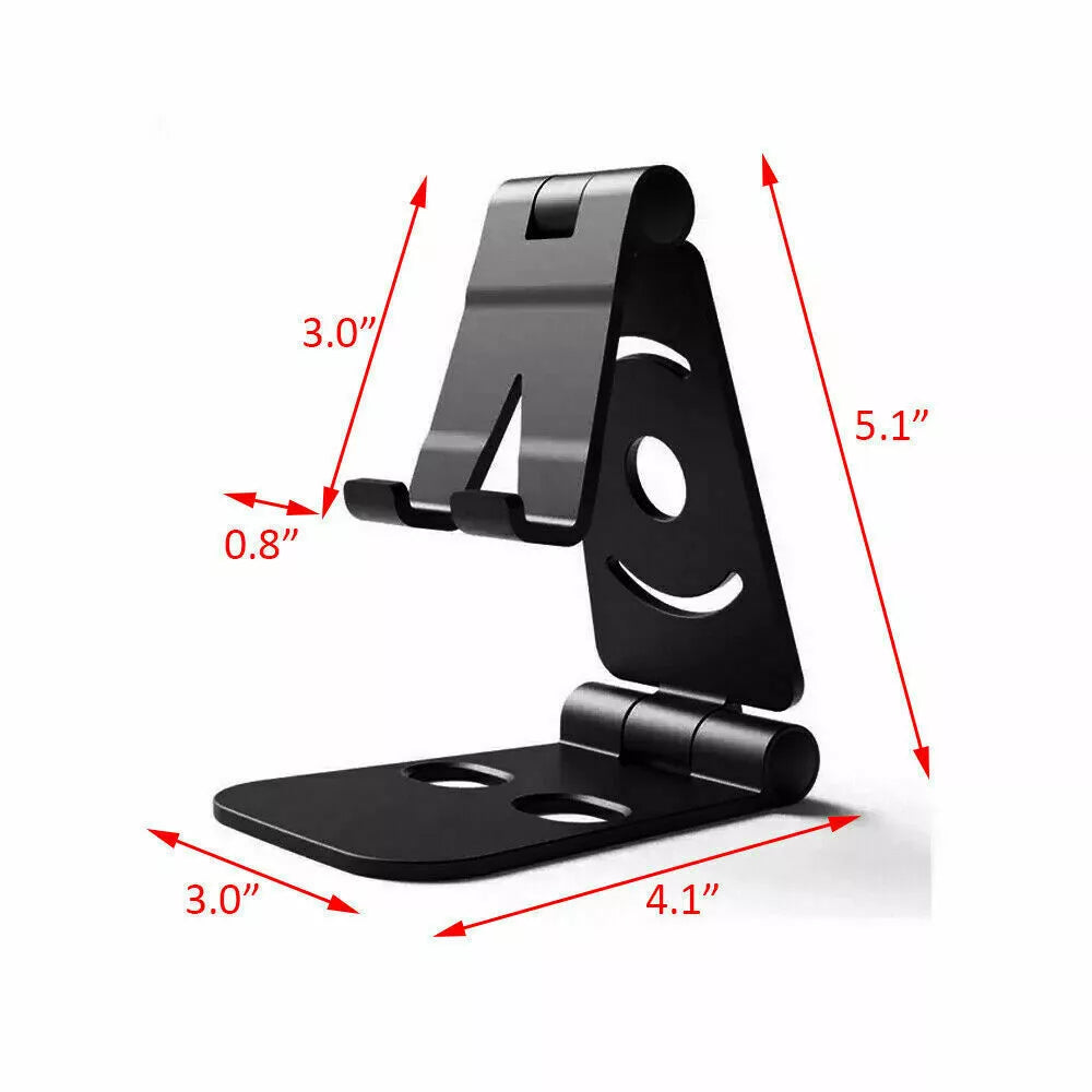 Premium Faltbare Handy- & Tablet-Halterung–Perfekt für Zuhause, Büro & Unterwegs