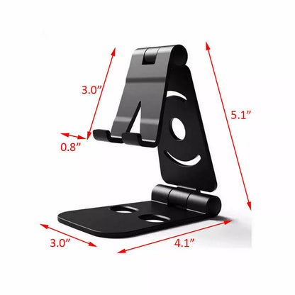Premium Faltbare Handy- & Tablet-Halterung–Perfekt für Zuhause, Büro & Unterwegs